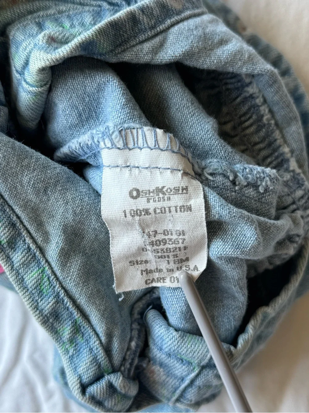 Vintage Baby B’gosh Floral Shortalls